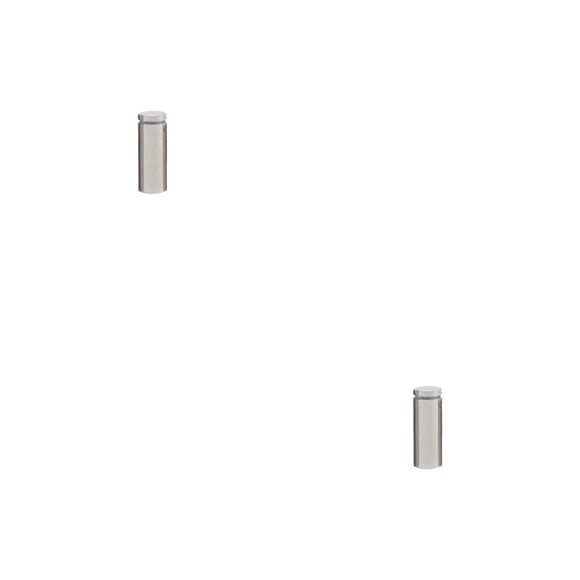 Kenally Tornillo de publicidad Acero inoxidable Espejo de vidrio duradero Tuerca de clavo Perno Soporte para colgar en la pared Fuerte capacidad de carga 19x40mm 2piezas Kenally CBP352863
