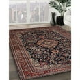 thumbnail image 2 of Ahgly Company Indoor Rectangle Traditional Dark Almond Brown Medallion Area Rugs, 2' x 3', 2 of 6