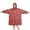 Red Christmas Gift, variant on Wearable Oversized Blanket,Red Christmas Folk Pattern Wearable Blanket Hoodie for Adults,Cozy Hooded Blankets with Super Pockets,Super Warm Fuzzy Pullover for Women & Men