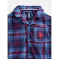 thumbnail image 2 of U.S. Polo Assn. Boys Short Sleeve Point Collar Top and Pants Pajama Set, 2-Piece, Sizes XS-XXL, 2 of 4