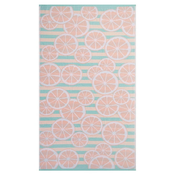 HOMETRENDS Beach Towel, 38" x 72", 100% cotton