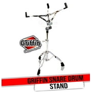 Snare Drum Stand - Griffin Percussion Hardware Tom Holder Practice Pad Mount Key