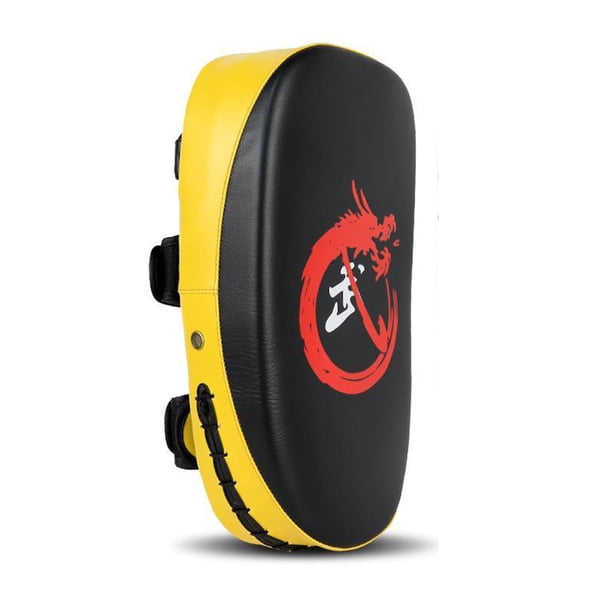 Greeniant Almohadilla de boxeo Ejercicio Kickboxing Entrenamiento Entrenamiento Sparring Protector Accesorios para máquinas de ejercicios Amarillo