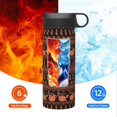 thumbnail image 6 of Bingfone Vintage Pumpkin Pattern Print 18oz Sports Insulated Kettle With Straw, Leakproof & BPA Free, Drinking Sports Water Bottle for Fitness, Gym & Outdoor, 6 of 8