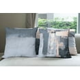 thumbnail image 7 of Ambesonne Throw Pillow Cover 4 Pack, , 18", Pale Peach and Slate Blue, 7 of 7