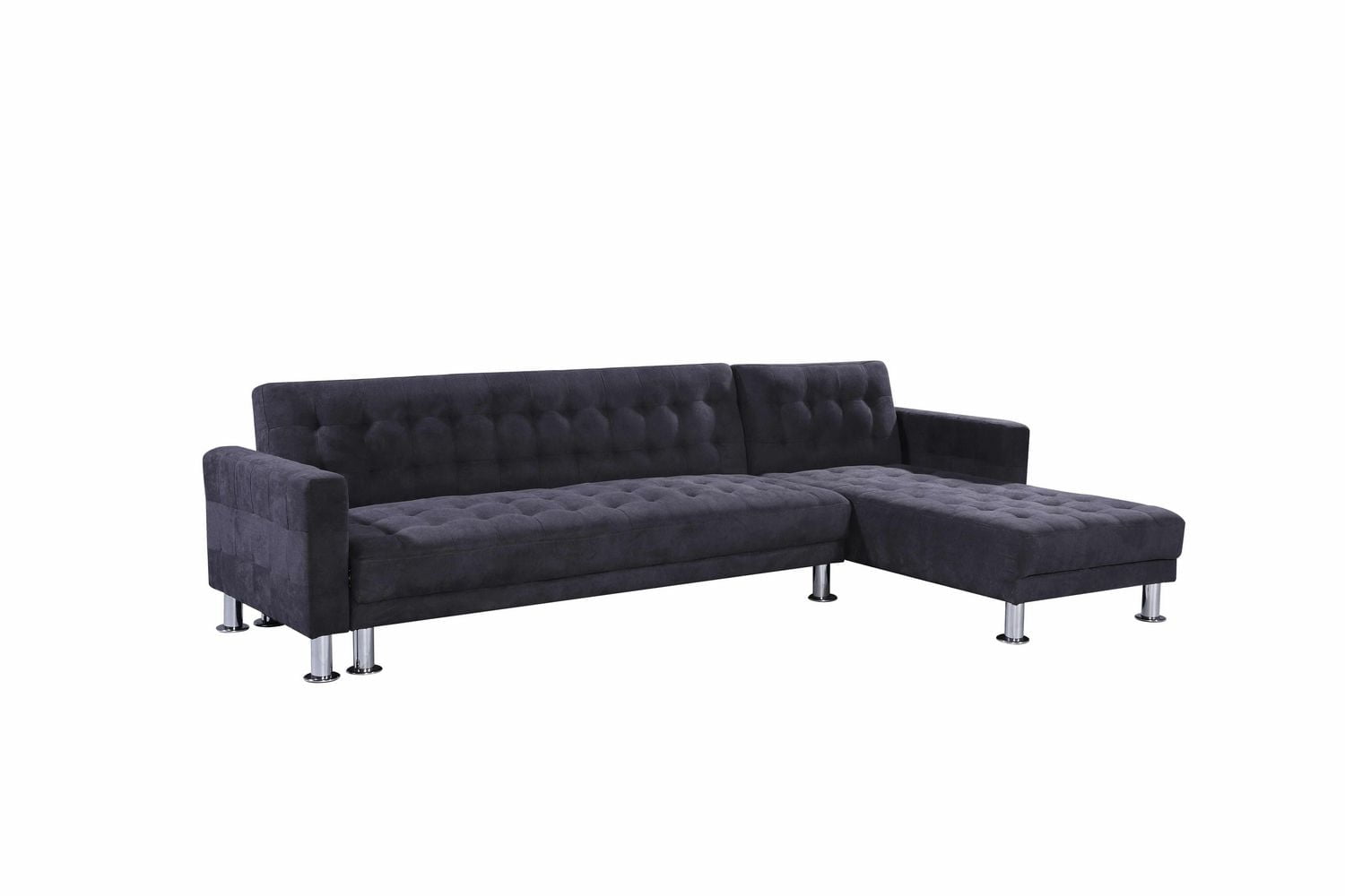 Velago Attalens Adjustable Polyester Sectional Sleeper Sofa