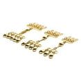 thumbnail image 7 of Set of 3 Ever True Stainless Steel Yellow Gold ION Plated Layering Lock Hearts Clasps 1pcs 3row 1pcs 4row 5 Row for Women Jewelry Birthday for Women Birthday Christmas Gifts, 7 of 7