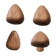 thumbnail image 5 of 4 ganchos de madera para abrigos, perchas para gabinetes, multiusos, ligeros y modernos. Triángulo, 5 of 9
