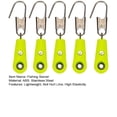 thumbnail image 7 of NIBOLOG 5Pcs Fishing Bobber Stopper Plastic Swivel Anti-collision Buffer Block Professional Universal Wire Protector Accessories Float Stopper Beans Fish Line Connector Accessories Fishing Tackle, 7 of 7