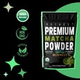 thumbnail image 3 of Roynest Premium Organic Matcha Powder – Green Tea for Iced Lattes, Smoothies, Cold Drinks & Baking | Clean Energy, Vegan, Non-GMO, USDA Certified | 50g, 30–45 Servings, 3 of 9