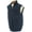 Navy, variant on Men's Polar Fleece Front Half Zipper Vest #7628