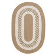 thumbnail image 1 of Colonial Mills FB91R060X084 5 x 7 ft. Flowers Bay Down Rug, Cuban Sand, 1 of 1