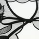 thumbnail image 4 of cuello falso floral Sunnimix gasa desmontable negro 02, 4 of 8