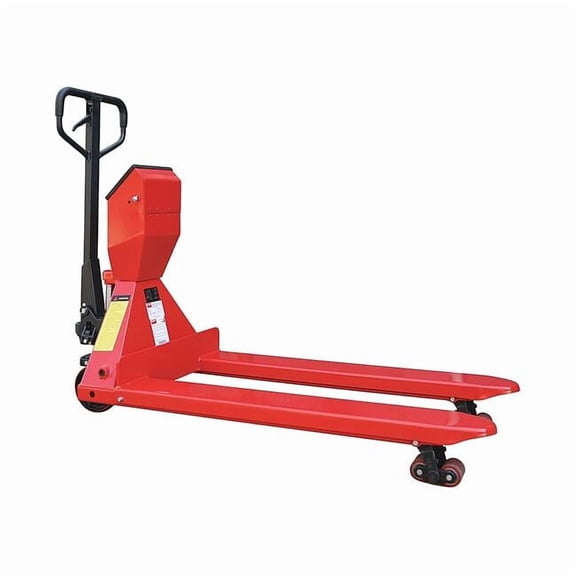 Dayton Pallet Jack,Scale,4400 lb Cap,Steel 54YG30