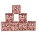 thumbnail image 1 of 7 Uds. Dados con patrón tallado de pulpo hueco, juego de dados de Metal cuadrados para fiesta navideña, accesorios para juegos de rol, 1 of 8