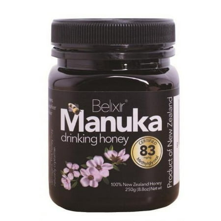 Belixir (Bee Elixir) New Zealand Manuka Honey MG83 8.8 oz (Best Way To Eat Manuka Honey)