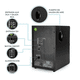 thumbnail image 3 of Minicomponente Home Theater 8,000 W Potencia RMS 475 W /USB / TF Card / Bluet., 3 of 4