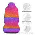 thumbnail image 5 of Fuzoiu Holiday Shiny Print Seat Covers Set, Car Seat Covers Front Seats, Car Seat Protector, Car Seat Cushion, Seat Covers Carseat Cover Universal Fit for Most Cars, 5 of 7