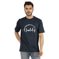 thumbnail image 1 of Inkmeso Men's Graphic Printed Promoted To Daddy€ Tshirt Crew Neck Tee For First Time Daddy, 1 of 7