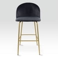 thumbnail image 2 of Sillas Altas Zurich Mirel Banco Desayunador Tapizado con Asiento Suave 2 Piezas Gris, 2 of 6