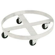Stainless Steel Drum Dolly for 55 Gallon Drum, Lot of 1 by Global Industrial