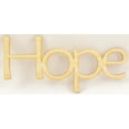thumbnail image 2 of 1 Pc, 6 7/8" X 3.25" Print & Matte Black Welded Word Hope For Home & Events Decor, 2 of 4