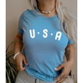 thumbnail image 6 of USA Puff Graphic Plus Short sleeve T-Shirt, 6 of 7