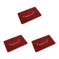 thumbnail image 1 of kurtrusly Tapis de Porte Collecteur de Saleté avec Matériaux de Performance d'Absorption d'Eau Super Forte Tapis de Porte Antidérapant en Polyester Tapis d'Entrée Papillons Rouge Foncé 3Ensemble, 1 of 6