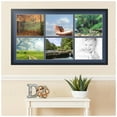 thumbnail image 2 of ArtToFrames Collage Photo Picture Frame with 6 - 11x14 Openings, Framed in Black with Midnight Blue and Black Mats (CDM-3926-153), 2 of 8
