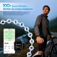 thumbnail image 3 of Smart Watch for Women Men, fitness trackers with 1.83" HD Display, 5.4 Bluetooth Call , 100+ Sports Modes, Fitness & Sleep Monitor,Timer, ChatGPT, Fitness Watch for Android/iOS, 3 of 10
