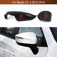 thumbnail image 2 of Car Exterior Rearview Mirror Lower Base Cover Wing Door Side Mirror Bottom Shell Cap Lid For Mazda CX-5 CX5 2015 2016 1pc left B, 2 of 6