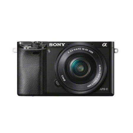 Sony Alpha a6000 Mirrorless Interchangeable-lens Camera - Black
