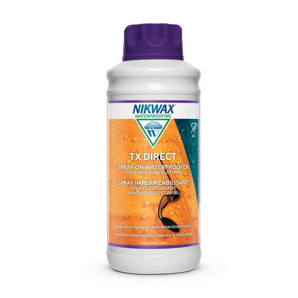 Agente de limpieza Nikwax TX.Direct Spray-On de 1000 ml a prueba de agua