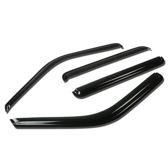 DNA Motoring For 92-00 Chevy GMC C/K Series Smoke Side Window Visor Shade Wind Rain Deflector