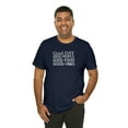 thumbnail image 5 of Good Vibes Clothing TShirt | Good Day People Unisex Jersey Short Sleeve Tee, 5 of 6