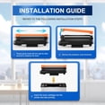 thumbnail image 5 of z 3-Pack Black TN730 Toner Cartridge: Compatible TN730 TN-730 Replacement for DCP-L2550DW MFC-L2710DW MFC-L2750DW MFC-L2750DWXL HL-L2350DW HL-L2370DW/DWXL HL-L2390DW HL-L2395DW Printer, 5 of 6