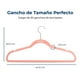 thumbnail image 2 of Ganchos de Terciopelo Premium Serenelife, Ahorradores de Espacio, Resistentes, con Gancho Metálico Giratorio de 360°, para Trajes, Pantalones y Vestidos, Rosa, Pack 20, 2 of 7