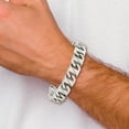 thumbnail image 6 of Stainless Steel Bracelet Chain Styles Link, Other Men's mm 8.5 in Chisel Polished Fancy Link, 6 of 6