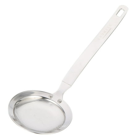 

Fat Filter Spoon Stainless Steel Fat Skimmer Fine Mesh Strainer for Kitchen