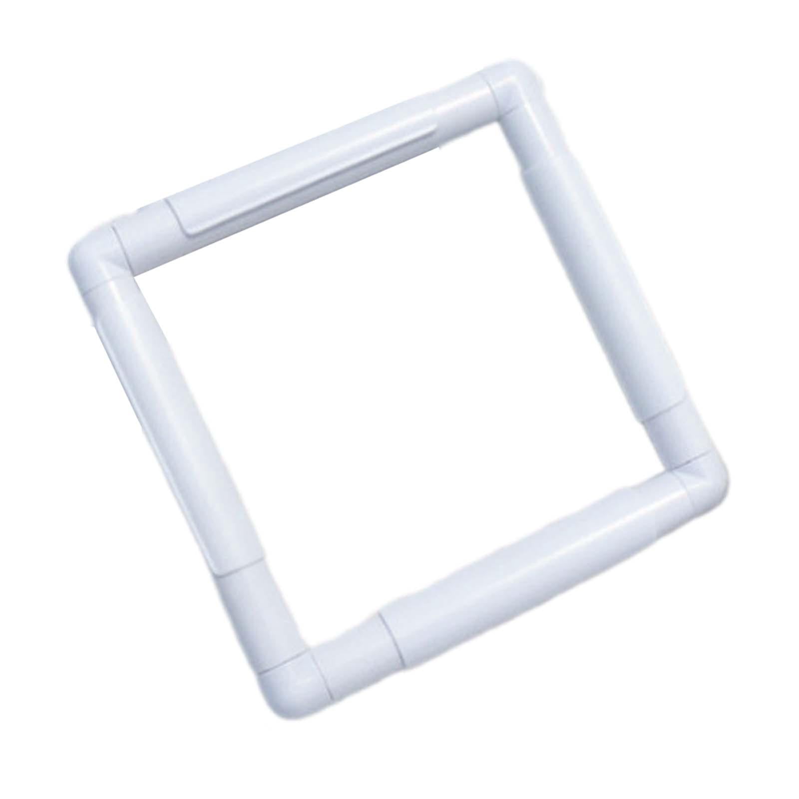amagogo Cross Stitch Frame Clip Frame Beginners Silk Painting Square Embroidery Hoop 43.1cmx43.1cm