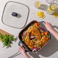 thumbnail image 6 of Presto 12-inch Ceramic Electric Skillet with Glass Cover, 6 of 16