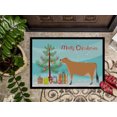 thumbnail image 3 of Caroline's Treasures BB9196MAT Jersey Cow Christmas Door Mat, Indoor Rug or Outdoor Welcome Mat 18x27 Doormat , 27"L x, 3 of 4