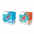 thumbnail image 6 of Harlier Inflatable Pool Lounger Float Adult, Tanning Pool Lounger Float with Cup Holders, Water Pool Chair Floats with Headrest, Backrest & Footrest, Summer Beach Floaties Cool Pool Party Toys, 6 of 6