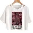 thumbnail image 3 of Taylor Swift hippie Gráfico yk2 crop top Chica Kawaii Gótica Harajuku Hada grunge, 3 of 4