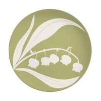 ACDANC Bamboo Fiber Plates - Durable,Reusable,Food-Grade Dinner Plates - Dishwasher&Microwave Safe Dinnerware–Kids Plates Suitable for Home,Outdoor,Picnic,Party Use