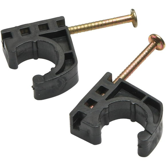 1/2" J-Clamp - with Nail, 100 Pack