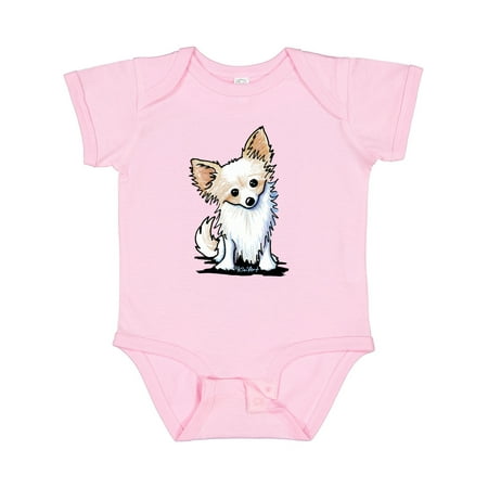 

Inktastic Long Haired Chihuahua Gift Baby Boy or Baby Girl Bodysuit