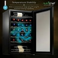 thumbnail image 3 of NutriChef Bottle Wine Cooler Refrigerator (Black)  PKCWC340, 3 of 4