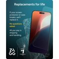 thumbnail image 2 of Screen Protector ZAGG Glass+ for Motorola Moto G Stylus 2025, 2 of 2