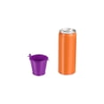 thumbnail image 3 of 2"x2" Small Metal Bucket Colorful Buckets Cute Candy Tiny Decorative Pails with Handles Purple 3 Pack, 3 of 7
